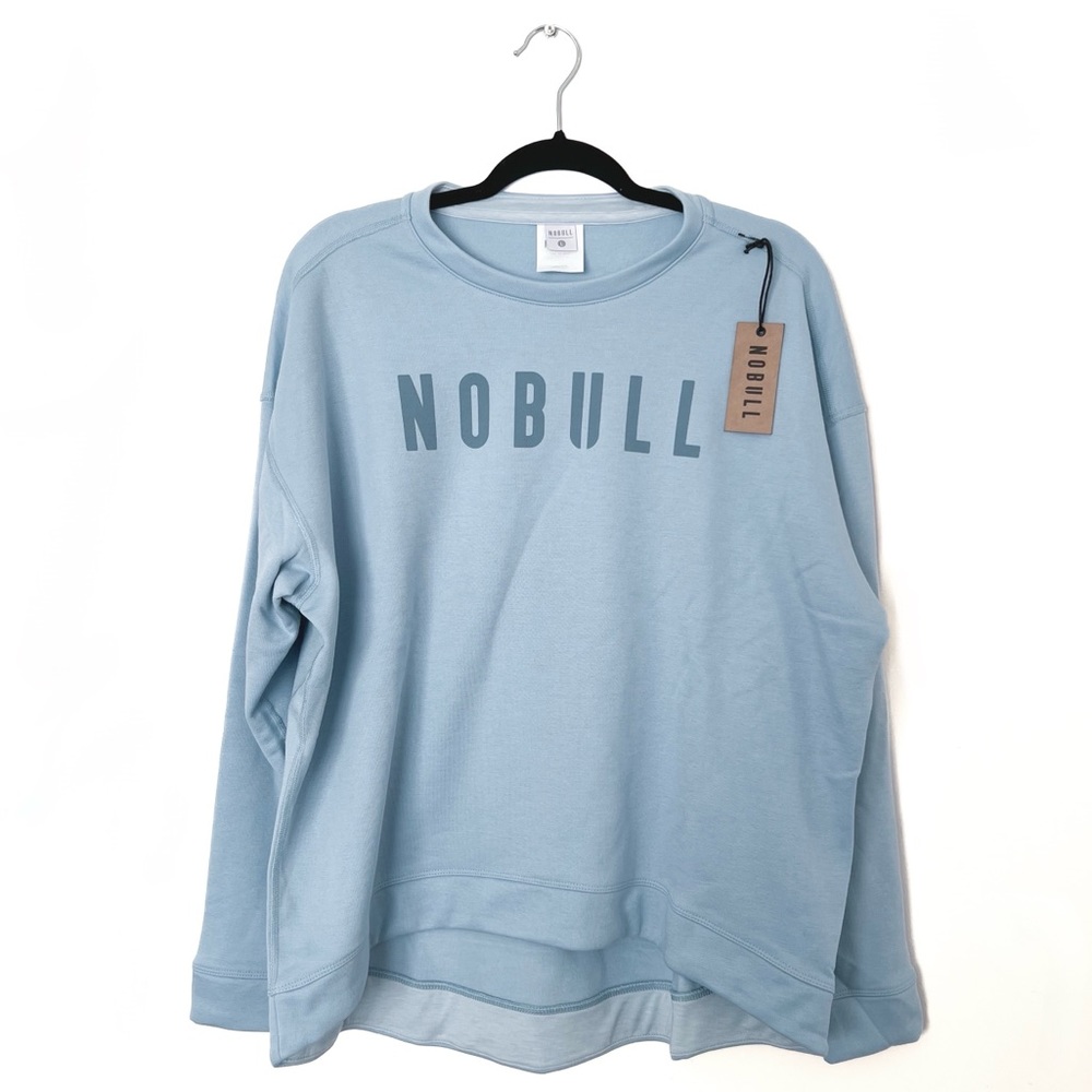 NoBull - Women’s Crewneck Sweatshirt (Ice Blue, L)